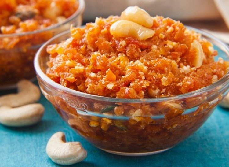 Vegan Carrot Halwa Recipe