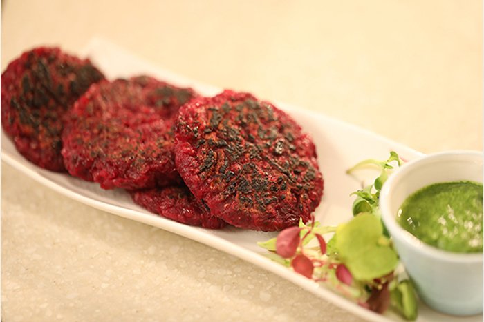 Aloo and Beetroot Tikkis