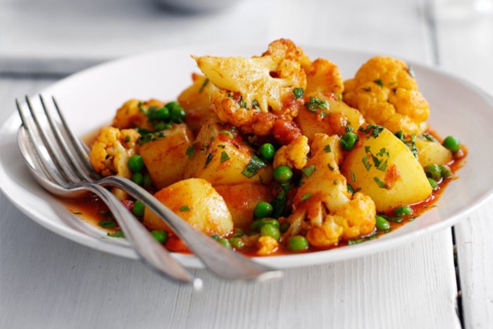 Roasted Cauliflower Curry