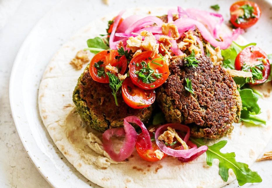 Crispy Baked Falafel