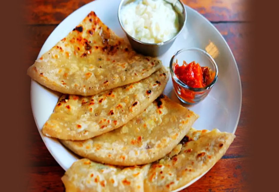 Easy Aloo Paratha