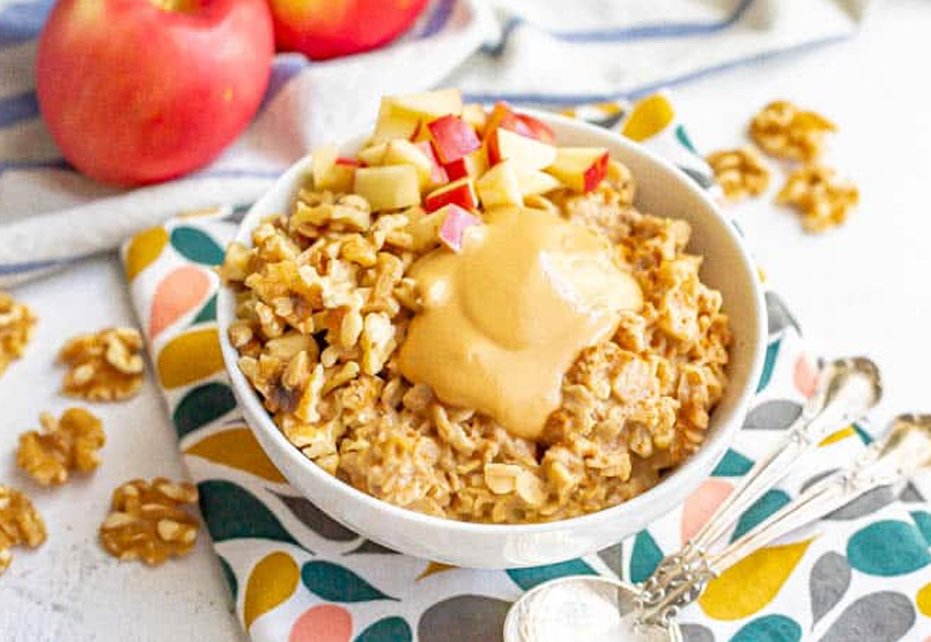 Apple Peanut Butter Bowl Recipe