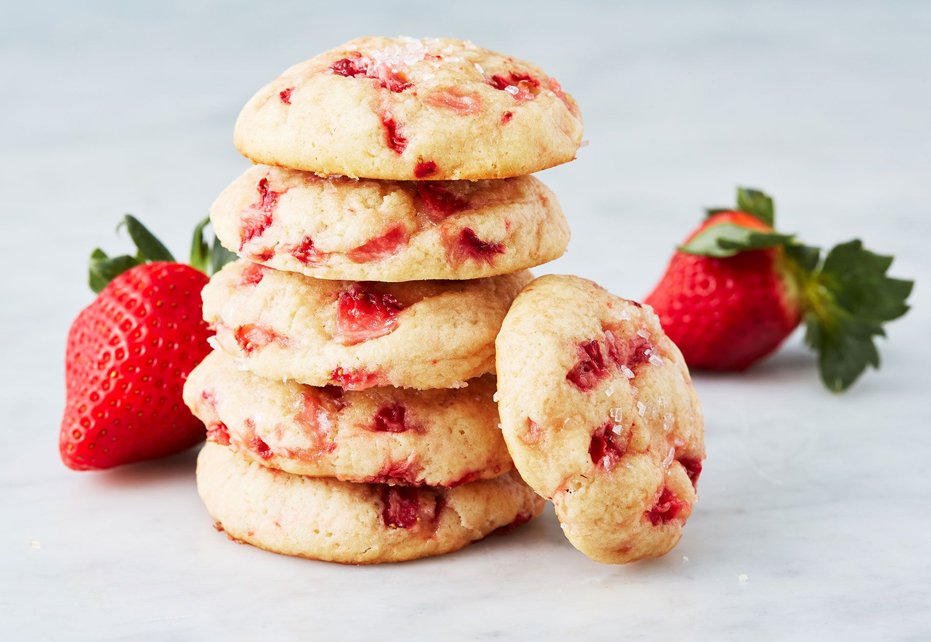 Strawberry Cookies Recipe