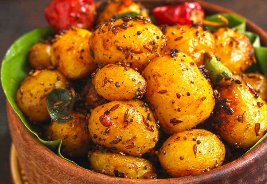 Fried Masala Potatoes Recipe