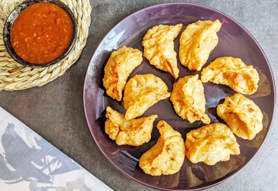 veg fried momos recipe