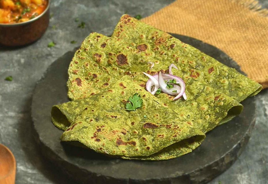 Palak Paratha Recipe