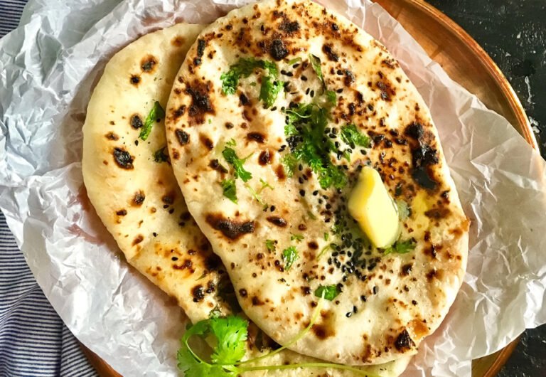 Plain Butter Kulcha Recipe - Vegandietfood.com